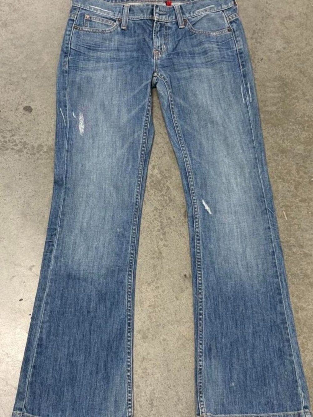 Guess Women's Blue Flare Jeans – Size 27
